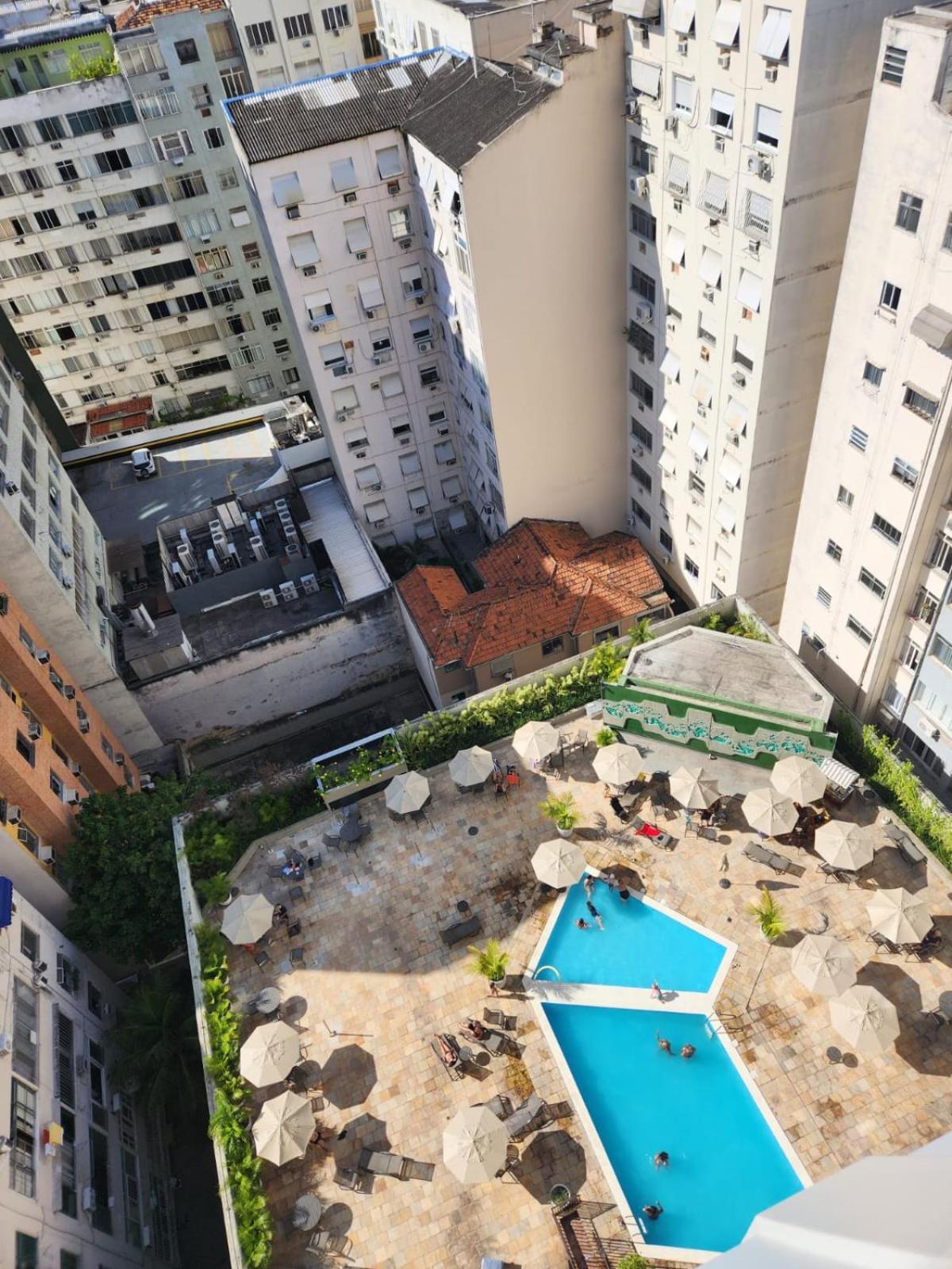 Flat - Localizacao Em Copacabana Com Vista O Cristo E Estacionamento Apartamento Rio de Janeiro